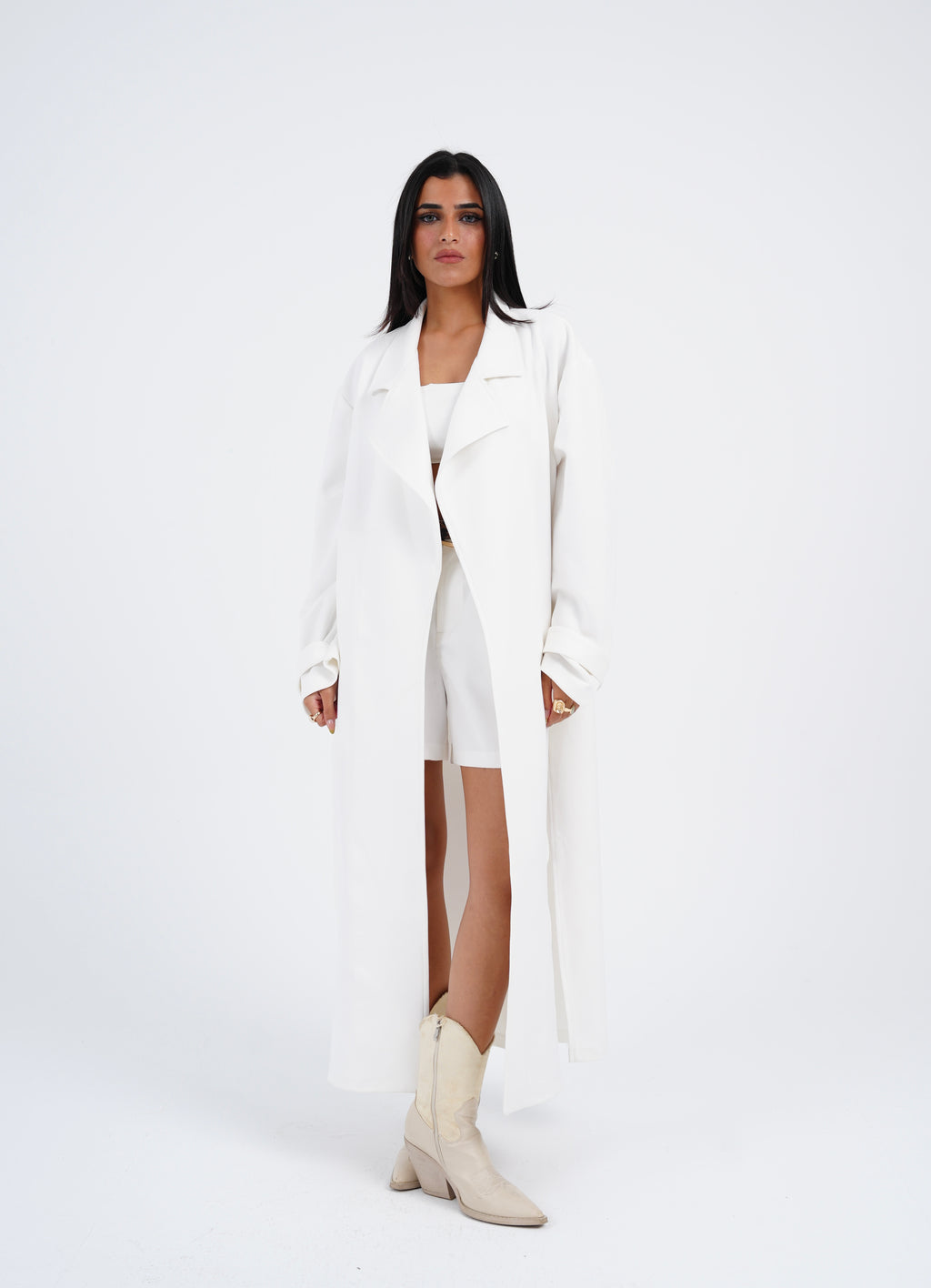 The Slitline White Coat