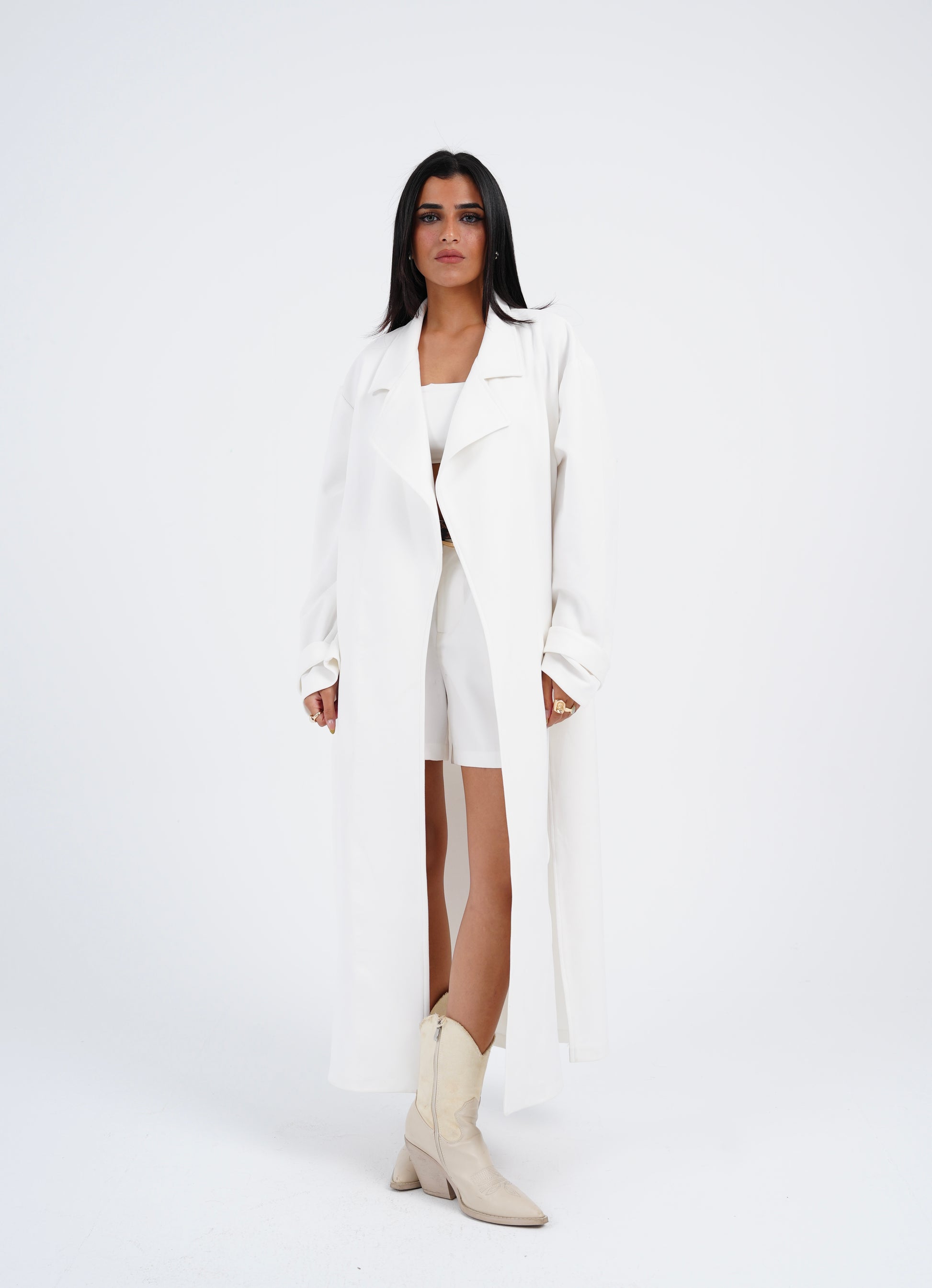 The Slitline White Coat