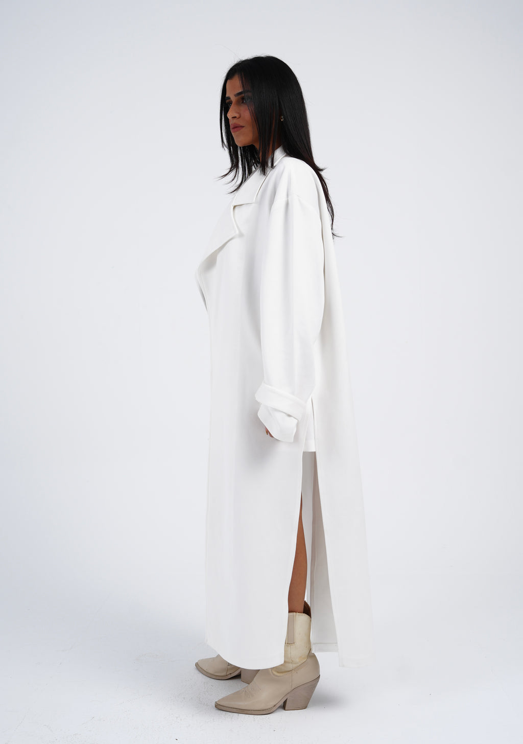 The Slitline White Coat
