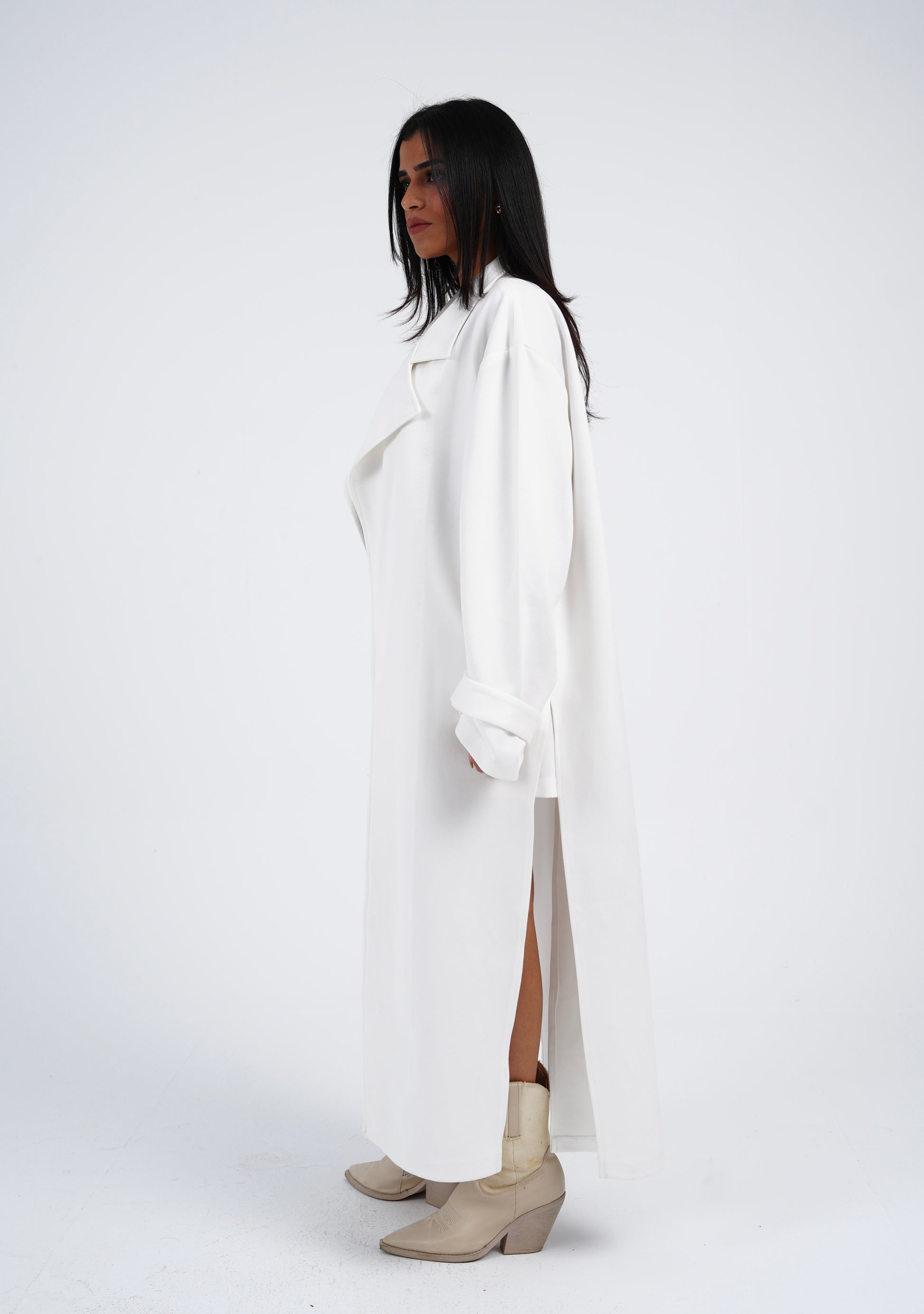 The Slitline White Coat