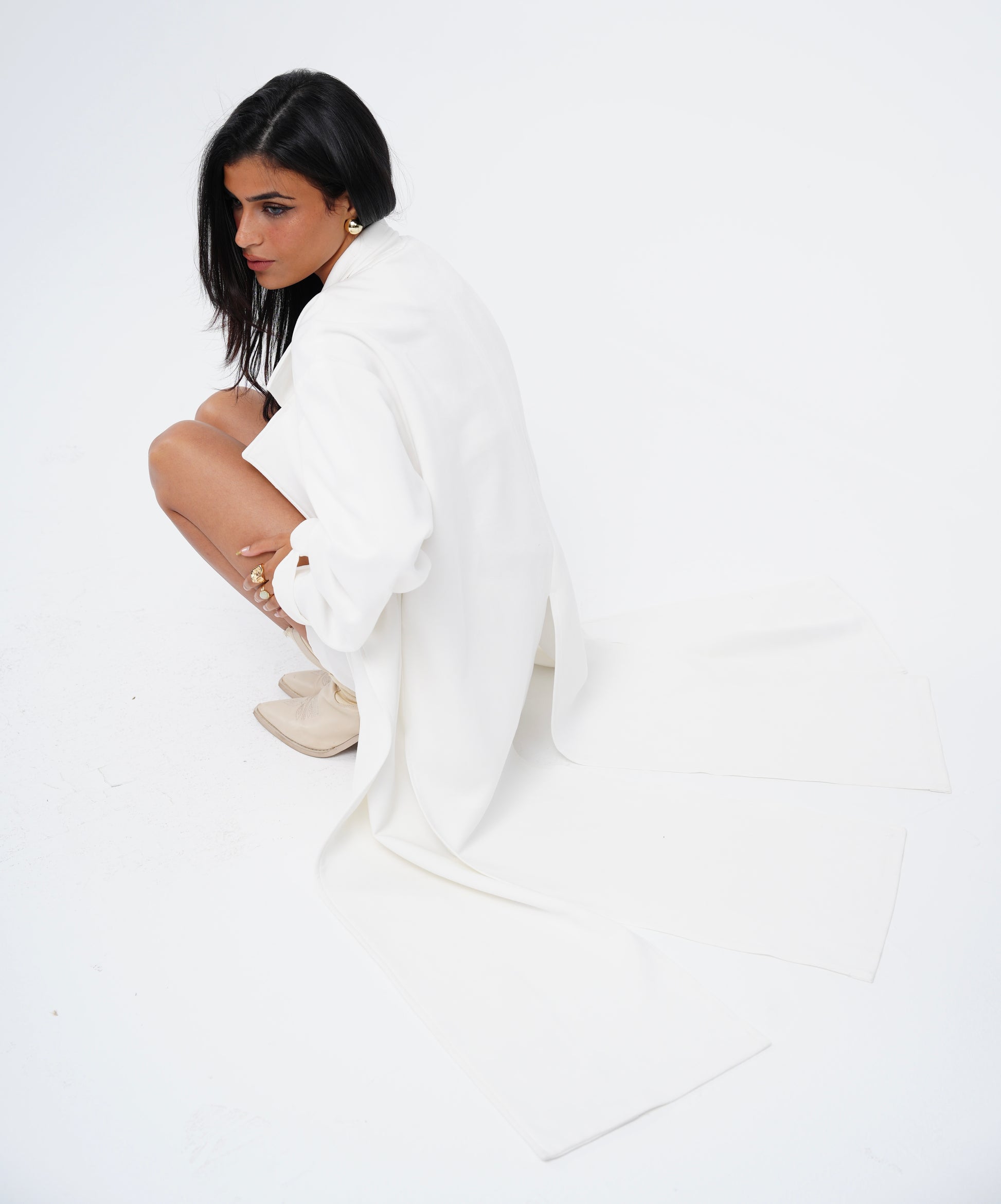 The Slitline White Coat
